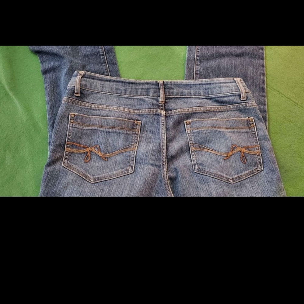 Faded Glory Boot Cut Stretch Womens Jean Pants Size 14P - Picture 3 of 5